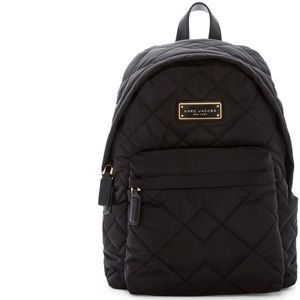 Quilted Marc Jacobs backpack black
